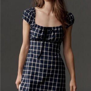Lisa Says Gah Suzy plaid mini dress xs NWT -orig $198